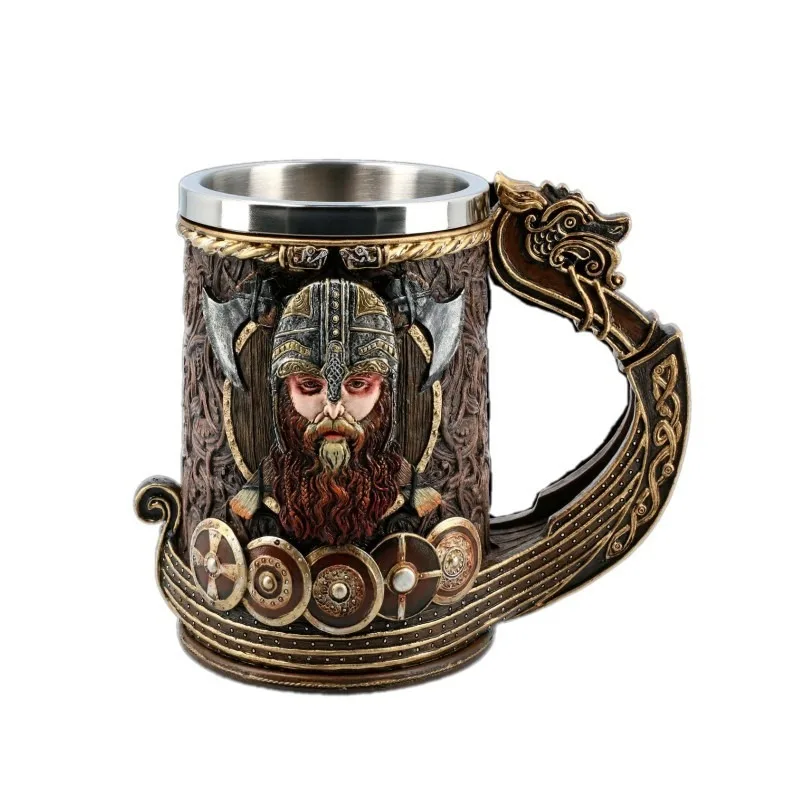Viking Pirate Cup Creative Mug Beer Mug Stainless Steel Mug Coffee Cup Tea Cup Beer Mug Stainless Cup
Viking Pirate Cup Creative Mug Beer Mug Stainless Steel Mug Coffee Cup Tea Cup Beer Mug Stainless Cup