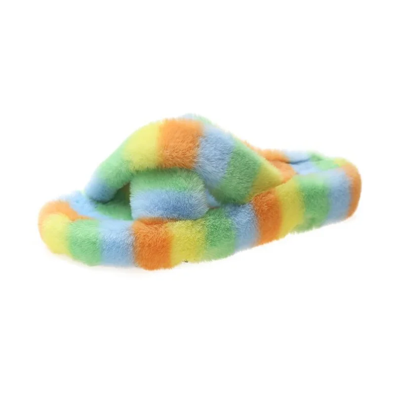 Slippers For Home Women Shoes Autumn Winter 2021 Bedroom Outdoor Fluffy Plush Indoor Breathable Non Slip Aldult Colorful Slipper
Slippers For Home Women Shoes Autumn Winter 2021 Bedroom Outdoor Fluffy Plush Indoor Breathable Non Slip Aldult Colorful Slipper