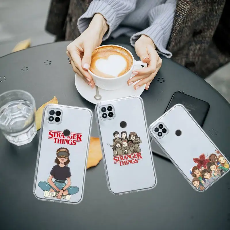 Stranger things Phone Case Transparent for Xiaomi redmi note 8 9 10 11 t lite pro ultra mix 4 K40
Stranger things Phone Case Transparent for Xiaomi redmi note 8 9 10 11 t lite pro ultra mix 4 K40