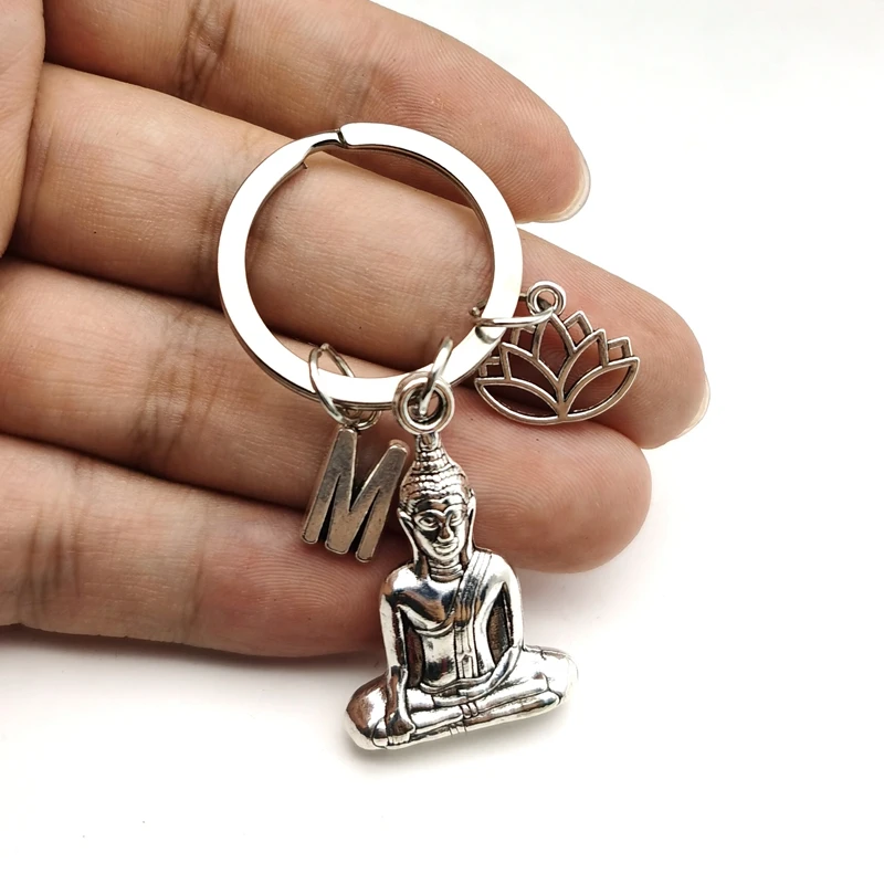 2020 New Letter Buddha Keychain,Lotus Flower Lobster KeyringSilver Color Spiritualist Key Ring Gift for Friend MEN WOMEN Fashion
2020 New Letter Buddha Keychain,Lotus Flower Lobster KeyringSilver Color Spiritualist Key Ring Gift for Friend MEN WOMEN Fashion