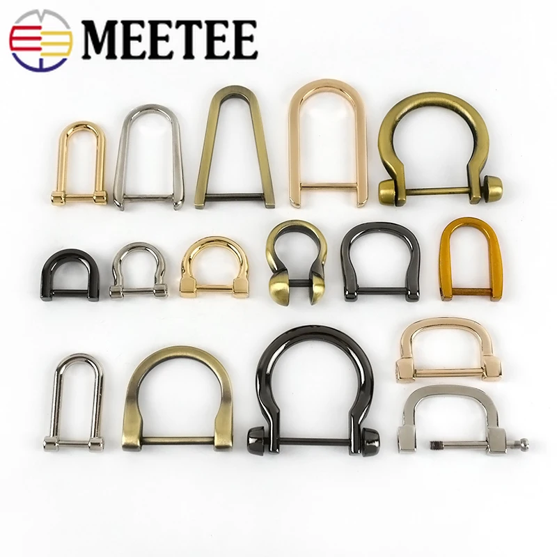 5pcs Detachable Screw D Buckle U Ring Metal Bag Chain Adjuster Hanger Hooks Clasp Handle Connector DIY Handbag Accessories
5pcs Detachable Screw D Buckle U Ring Metal Bag Chain Adjuster Hanger Hooks Clasp Handle Connector DIY Handbag Accessories