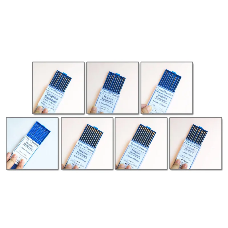 10PCS Professional Supply WL15 Tungsten Welding Electrode Tig Rod 1.0/1.6 /2.0/2.4/3.0/3.2/4.0Lanthanum Tungsten Electrode
10PCS Professional Supply WL15 Tungsten Welding Electrode Tig Rod 1.0/1.6 /2.0/2.4/3.0/3.2/4.0Lanthanum Tungsten Electrode
