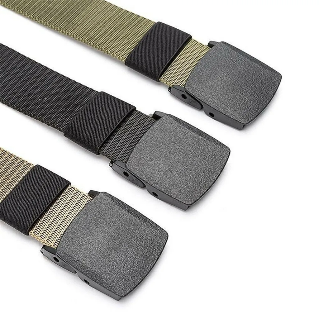 & Mens Canvas Belt Plus Size Male Nylon Belt Buckle Long Canvas Nylon Waist Web Belt Metal-free Security Check Belt Simple belt
& Mens Canvas Belt Plus Size Male Nylon Belt Buckle Long Canvas Nylon Waist Web Belt Metal-free Security Check Belt Simple belt