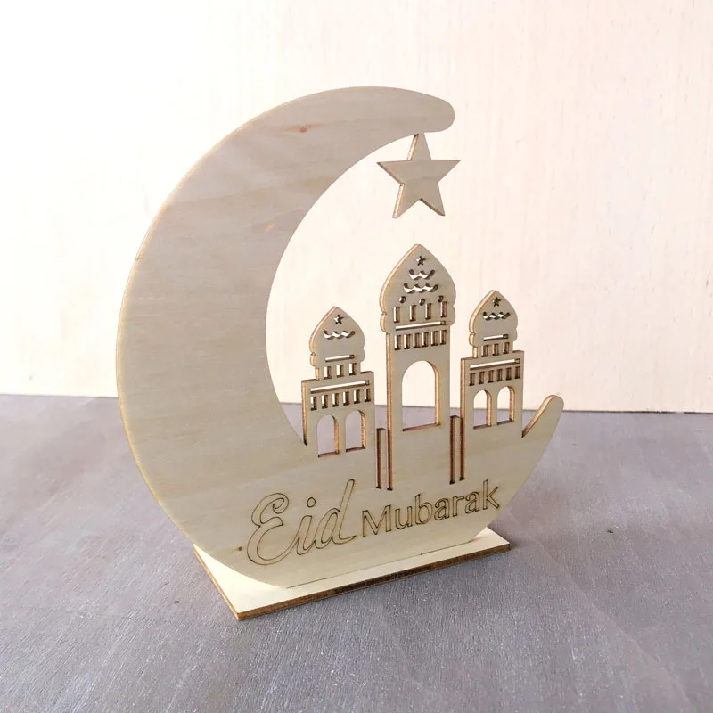Ramadan Eid Mubarak Home Moon Wooden Plaque Decoration Ornaments Islamic Muslim Festival Event Party Decoration Supplies
Ramadan Eid Mubarak Home Moon Wooden Plaque Decoration Ornaments Islamic Muslim Festival Event Party Decoration Supplies