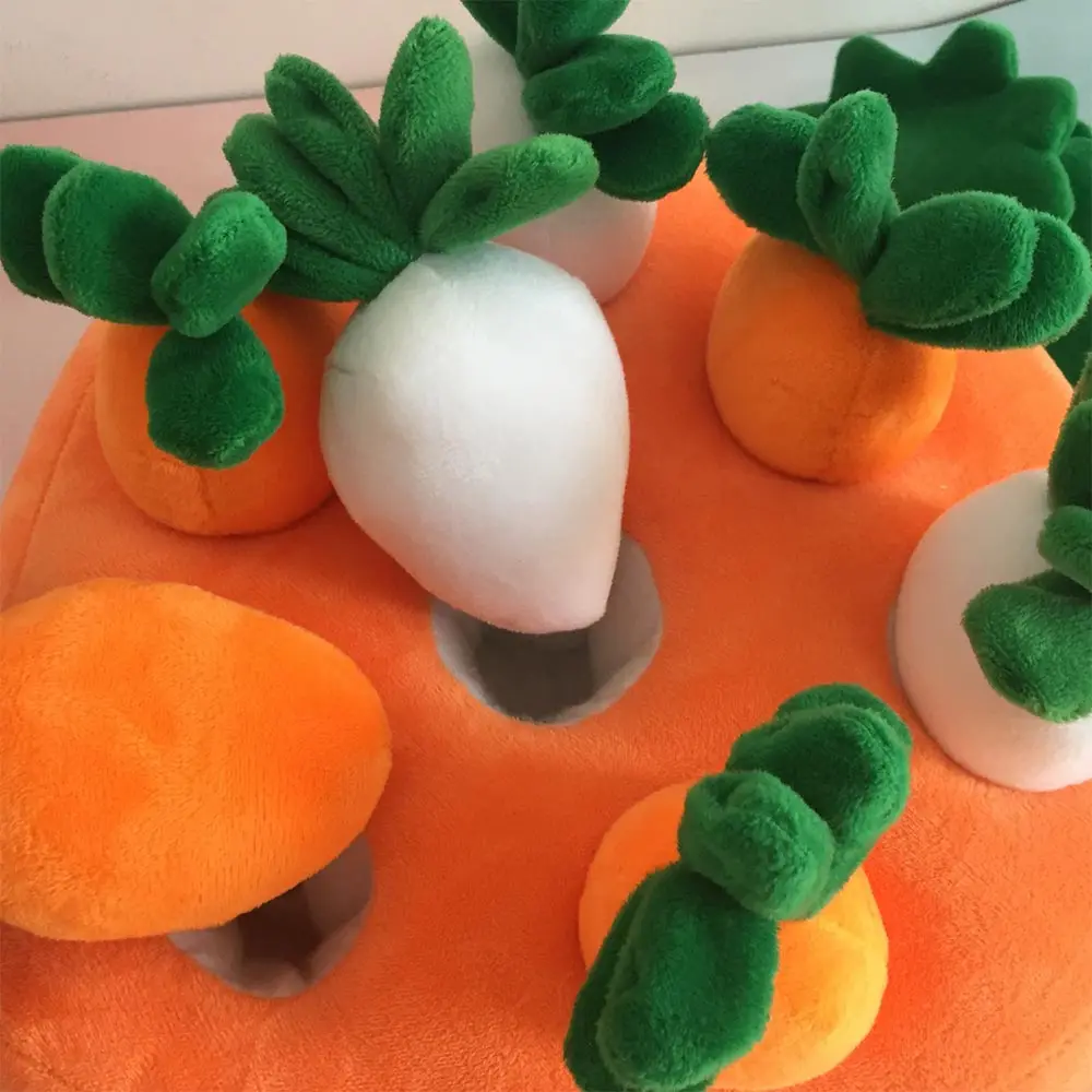 Pull Carrot Plush toy New Educational Montessori toy Carrot Garden Toy Parent-child Interaction Montessori Educational Plush Toy
Pull Carrot Plush toy New Educational Montessori toy Carrot Garden Toy Parent-child Interaction Montessori Educational Plush Toy