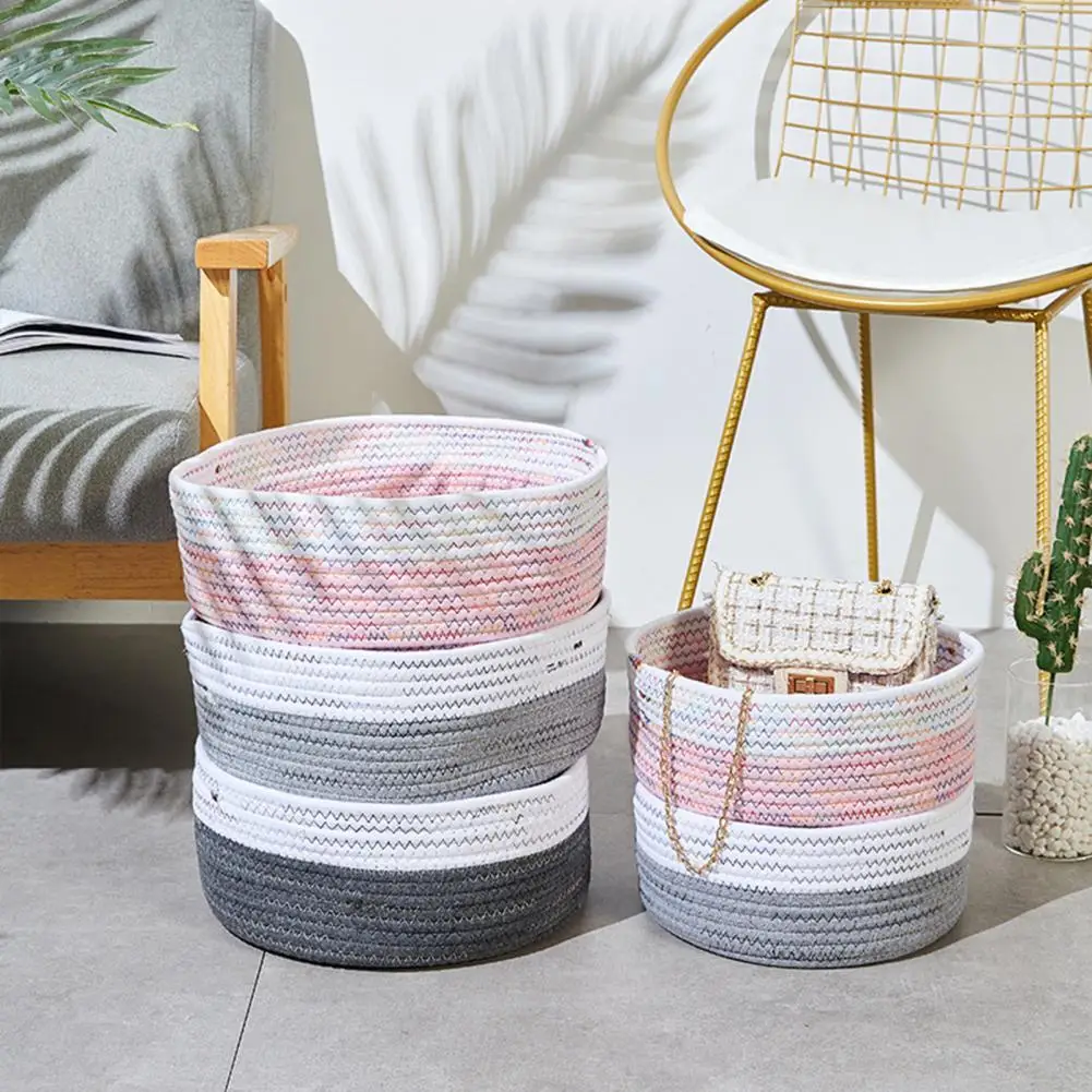 Storage Basket Nordic Large Capacity Diminutive Multifunctional Storage Basket for Living Room
Storage Basket Nordic Large Capacity Diminutive Multifunctional Storage Basket for Living Room