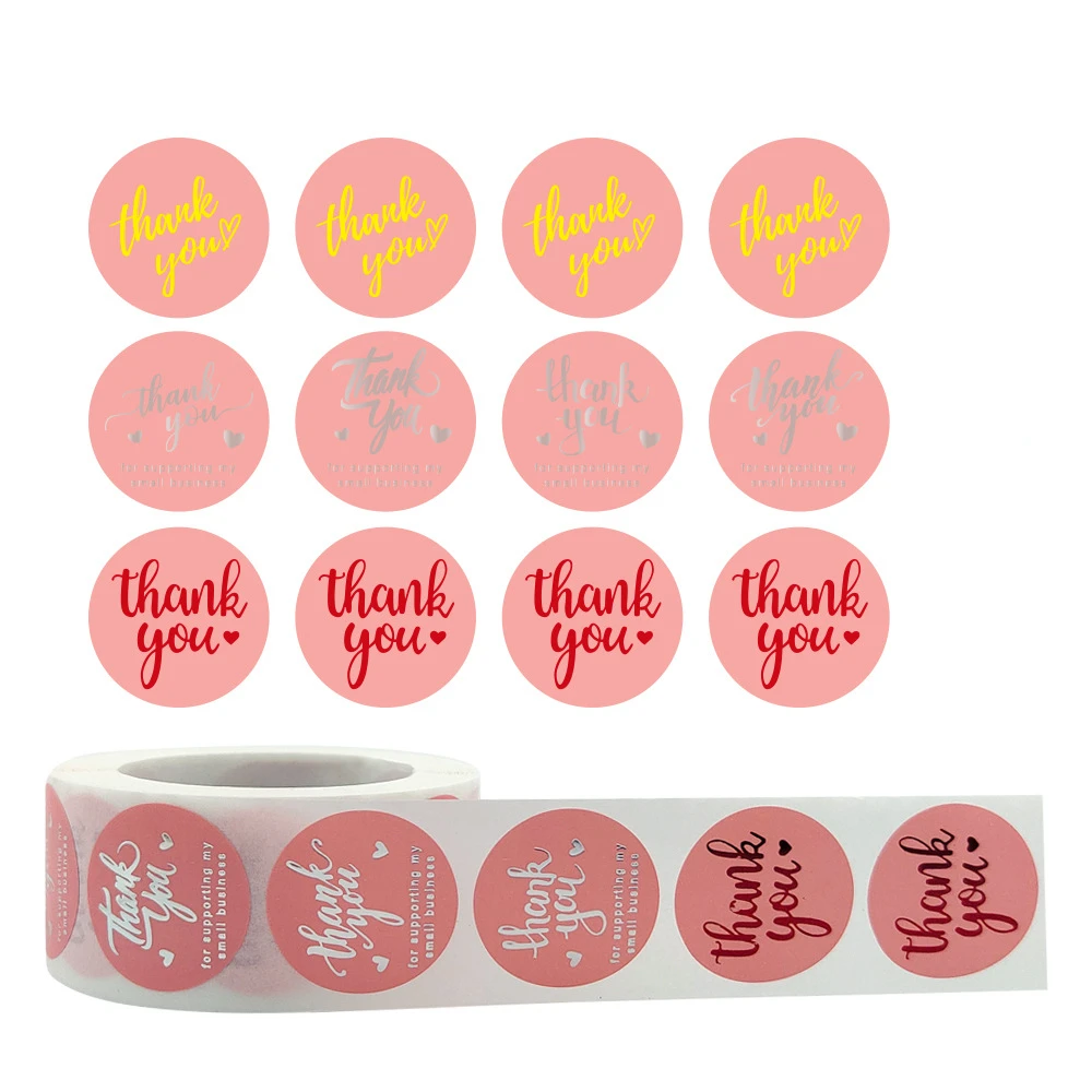 100-500 Pcs 1 Inch 3 Designs Pink Bronzing Thank You Label Stickers for Gift Card Package Party Wedding Wrapping Baking
100-500 Pcs 1 Inch 3 Designs Pink Bronzing Thank You Label Stickers for Gift Card Package Party Wedding Wrapping Baking