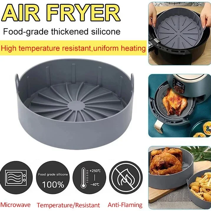 Air Fryer Silicone Pot Square Air Fryers Oven Baking Tray Bread Fried Chicken Pizza Basket Mat Replacemen Grill Pan Accessories
Air Fryer Silicone Pot Square Air Fryers Oven Baking Tray Bread Fried Chicken Pizza Basket Mat Replacemen Grill Pan Accessories