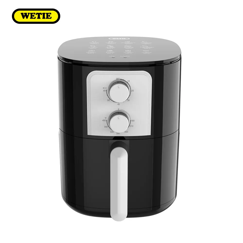 WETIE AF31 4QT 1400W Air Fryers 5-in-1 Less Oil Airfryer Double Knob Supports Cooker Over Heat Protection Digital Electric Fryer
WETIE AF31 4QT 1400W Air Fryers 5-in-1 Less Oil Airfryer Double Knob Supports Cooker Over Heat Protection Digital Electric Fryer