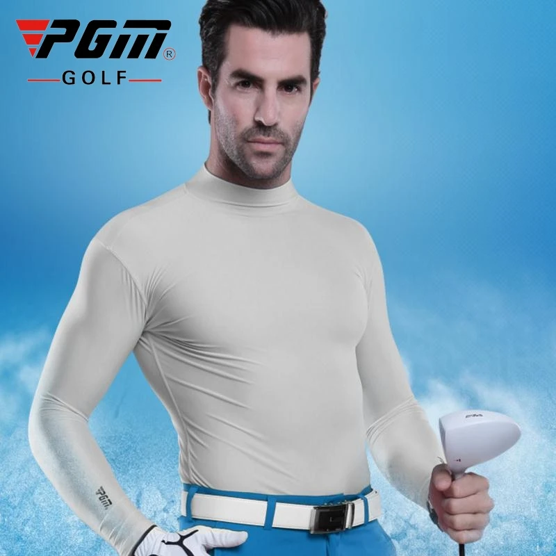 Фото Мужская футболка с длинным рукавом дышащая для гольфа и настольного тенниса AA11814