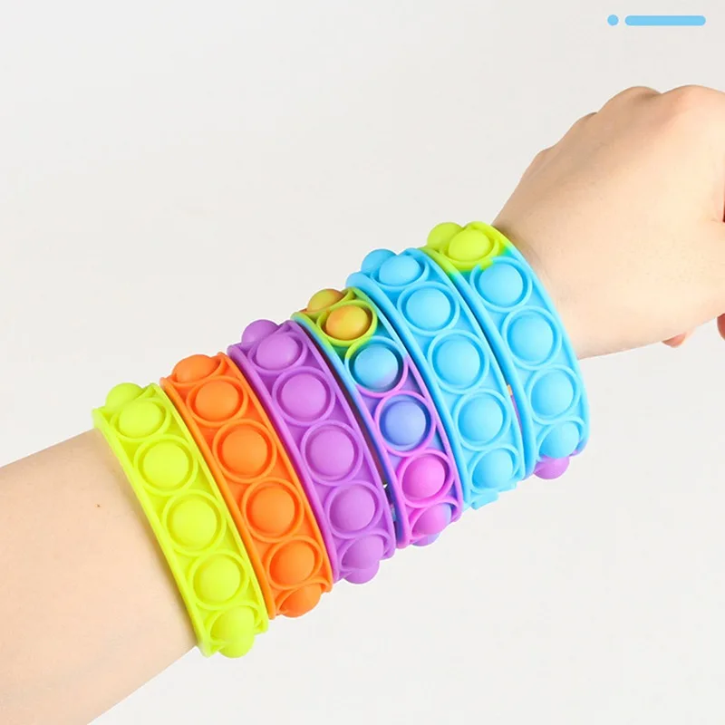 Браслет Popite, Игрушка антистресс, детский пузырьковый браслет Poppete Popfit, сенсорный для особых потребностей, СДВГ, аутизм
Браслет Popite, Игрушка антистресс, детский пузырьковый браслет Poppete Popfit, сенсорный для особых потребностей, СДВГ, аутизм