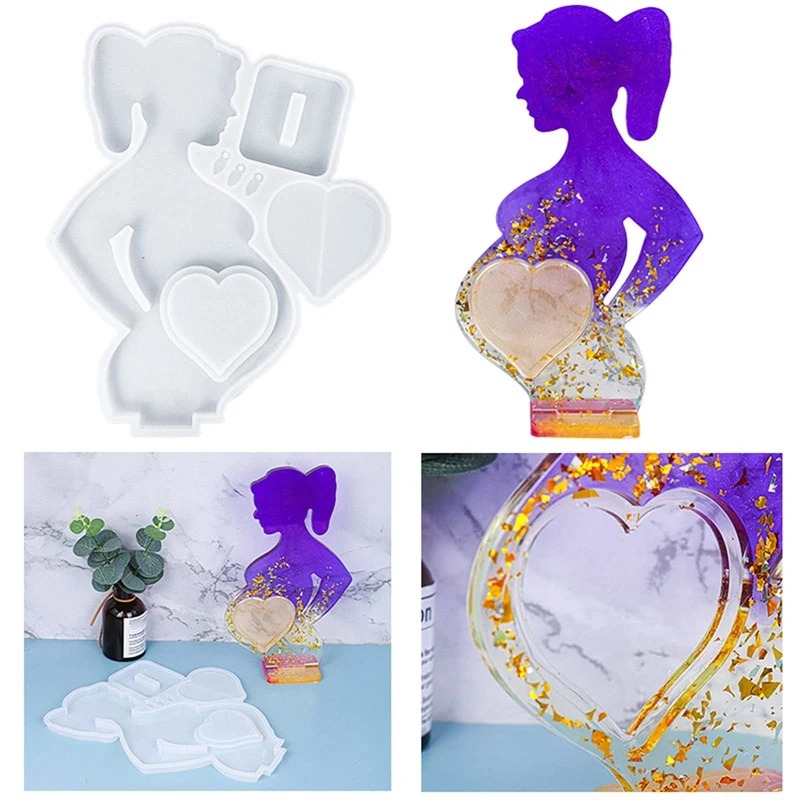 Heart Mom Love Picture Photo Frame Epoxy Resin Mold Silicone Soap Mold for Home Decoration DIY Crafts Handmade Gifts
Heart Mom Love Picture Photo Frame Epoxy Resin Mold Silicone Soap Mold for Home Decoration DIY Crafts Handmade Gifts