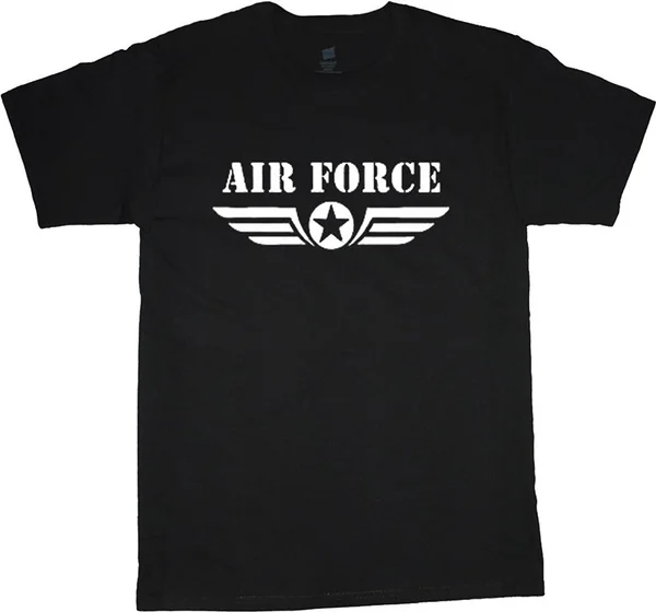 Air Force decal tee O-Neck short sleeved T-shirt summer fashion loose funny tee shirt For Men
Air Force decal tee O-Neck short sleeved T-shirt summer fashion loose funny tee shirt For Men