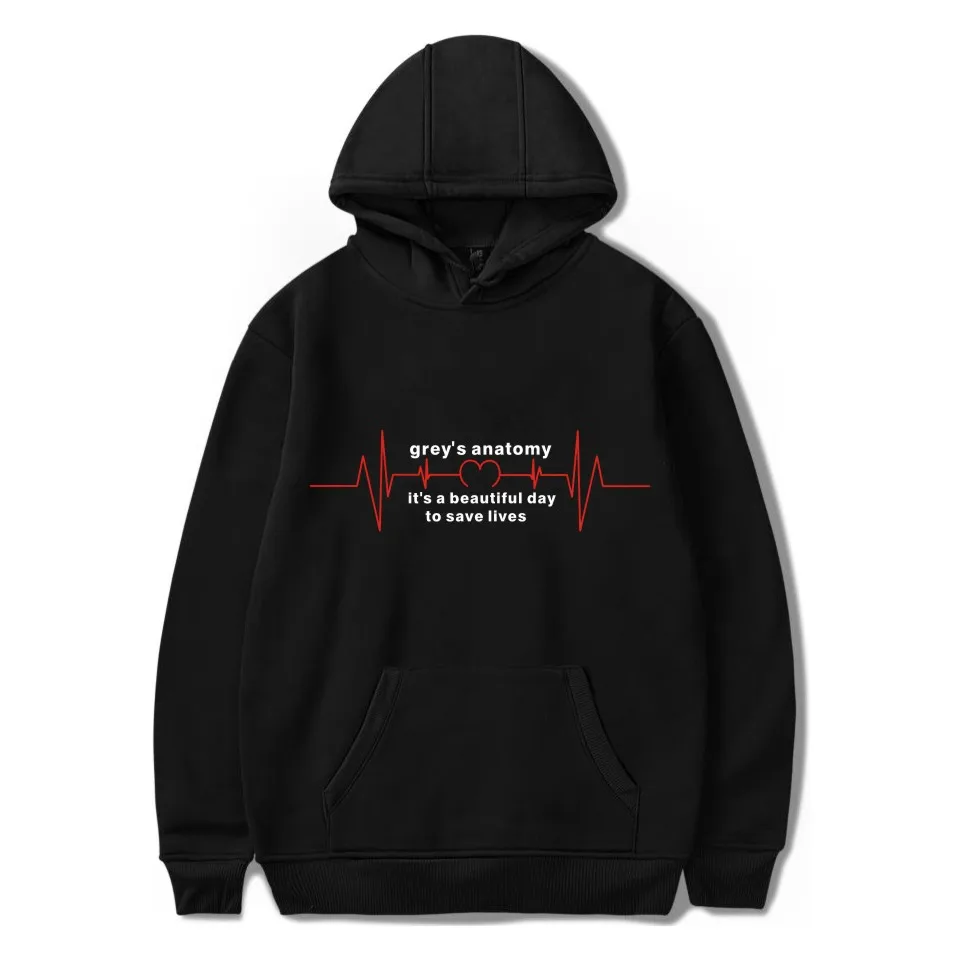 Gray's Anatomy Hoodie Unisex Pullover Graphic Print Hoodies Sweatshirt Tumblr Greys Anatomy Gifts Fashion Jacket Coat Plus Size
Gray's Anatomy Hoodie Unisex Pullover Graphic Print Hoodies Sweatshirt Tumblr Greys Anatomy Gifts Fashion Jacket Coat Plus Size