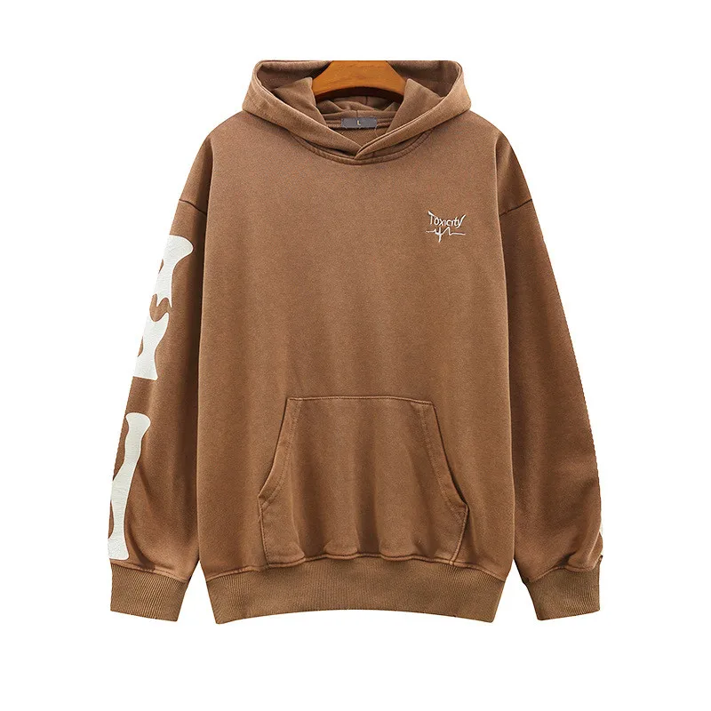 SEVEYFAN Men's Hi Street Skeleton Skull Printed Sweatshirt Hoodie Hip Hop Embroidery Pullover Streetwear for Male
SEVEYFAN Men's Hi Street Skeleton Skull Printed Sweatshirt Hoodie Hip Hop Embroidery Pullover Streetwear for Male