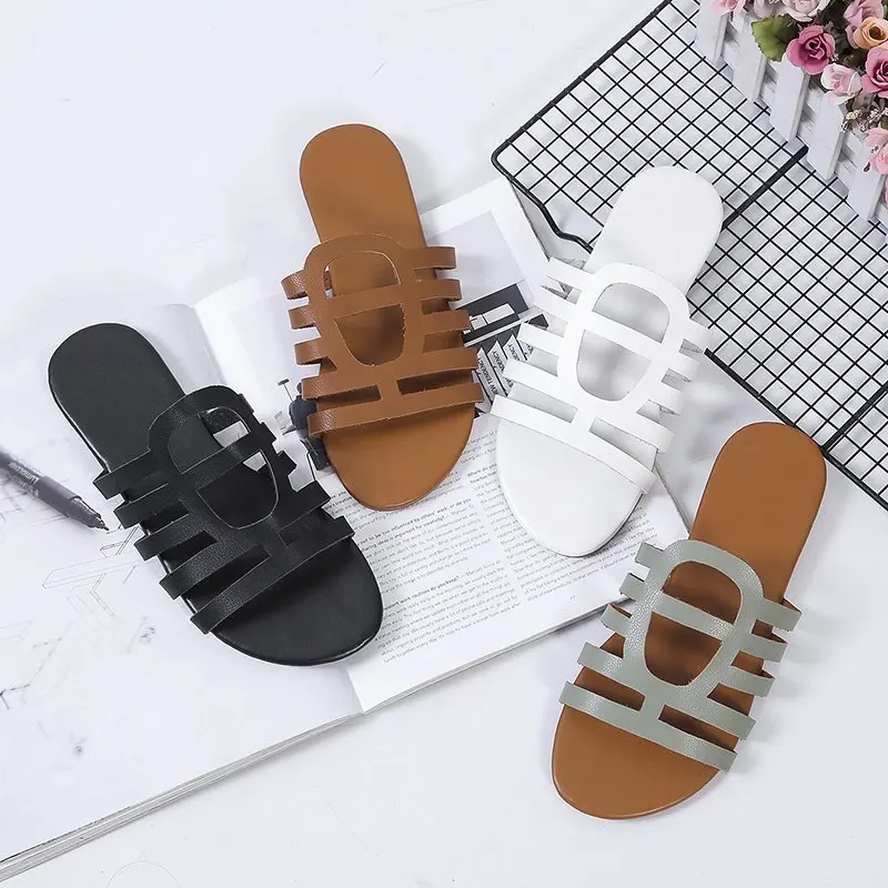Roman Style Sandals Ladies 2021 Fish Scale Tailoring Flat Sandals Designer Ladies Comfortable Beach Summer Women White Slippers
Roman Style Sandals Ladies 2021 Fish Scale Tailoring Flat Sandals Designer Ladies Comfortable Beach Summer Women White Slippers