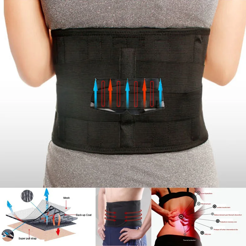 Waist Brace Support Belt Breathable Mesh Lumbar Waist Back Support Brace Strap Pain Injury Guard Relief Belt Protective Gear
Waist Brace Support Belt Breathable Mesh Lumbar Waist Back Support Brace Strap Pain Injury Guard Relief Belt Protective Gear