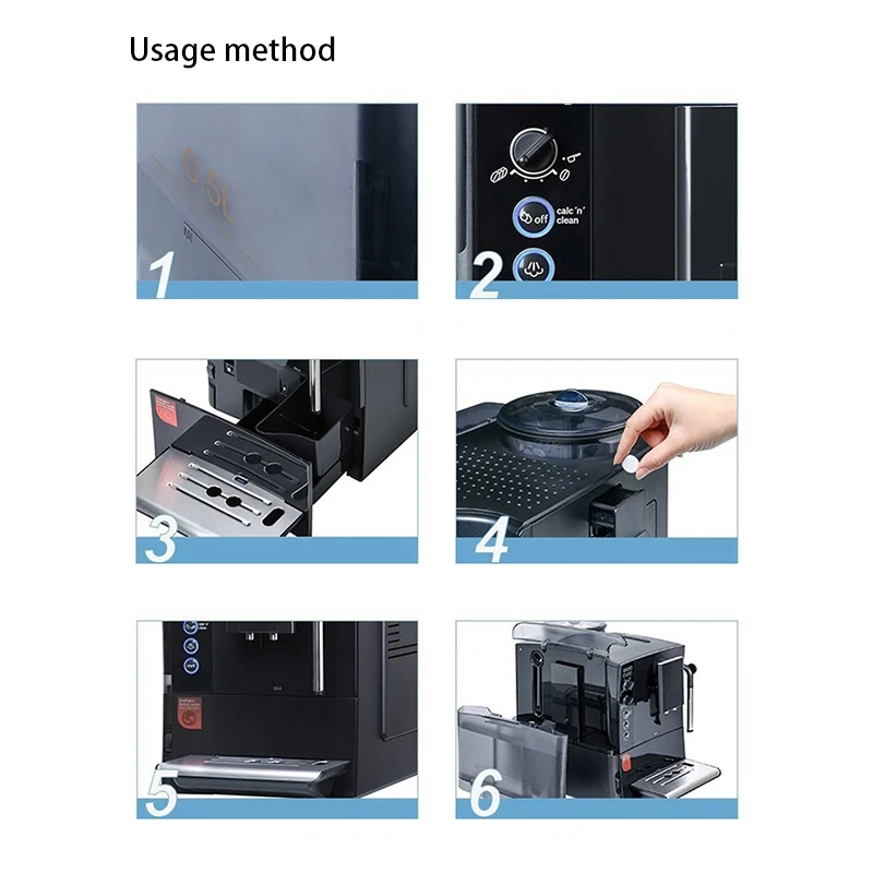 Top Sale 100Pcs Coffee Machines Cleaning Effervescent Tablets Universal Descaling Solution for All Types Coffee Machines
Top Sale 100Pcs Coffee Machines Cleaning Effervescent Tablets Universal Descaling Solution for All Types Coffee Machines
