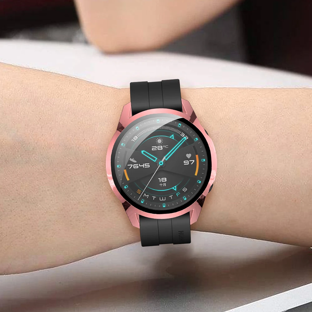 Fashionable PC Case Dial Wristwatch Present for Huawei Watch GT 2 46mm 2 in 1 Watch Cover Bumper Screen Protector
Fashionable PC Case Dial Wristwatch Present for Huawei Watch GT 2 46mm 2 in 1 Watch Cover Bumper Screen Protector