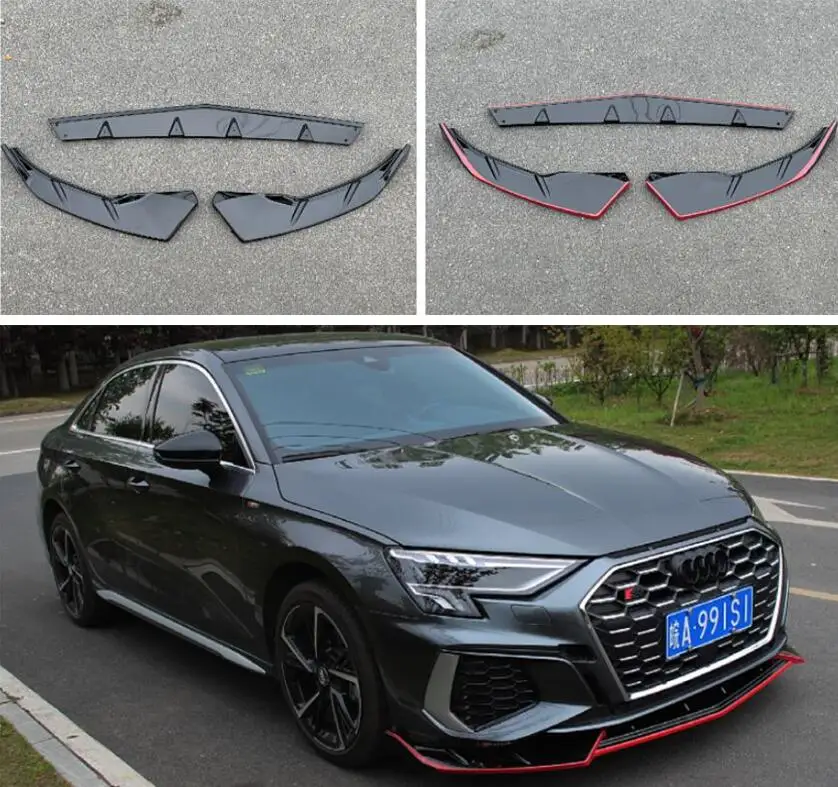 Передний бампер из углеродного волокна для AUDI A3 S3 Sline Sedan 2021 2022, 3 шт./компл.
Передний бампер из углеродного волокна для AUDI A3 S3 Sline Sedan 2021 2022, 3 шт./компл.