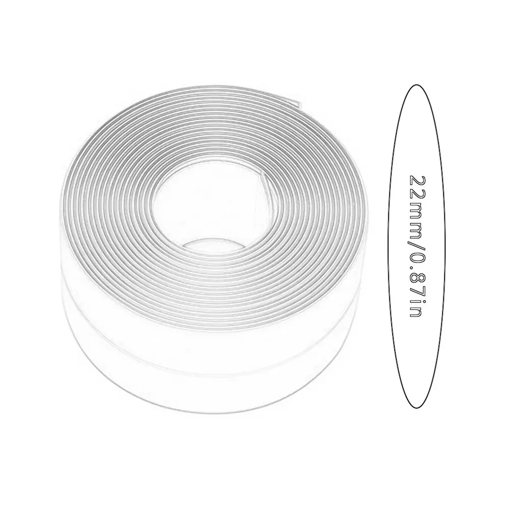 Kitchen Bathroom Corner Sealing Tape Waterproof Mold Seal Strip Tape Corner Sticker Waterproof Strip Sealing Wall Sticker
Kitchen Bathroom Corner Sealing Tape Waterproof Mold Seal Strip Tape Corner Sticker Waterproof Strip Sealing Wall Sticker