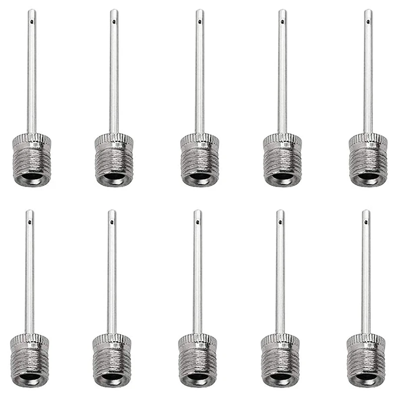 10Pcs Stainless Steel Ball Needles with Side Holes Suitable for Various Ball Pump Needles (Silver)
10Pcs Stainless Steel Ball Needles with Side Holes Suitable for Various Ball Pump Needles (Silver)