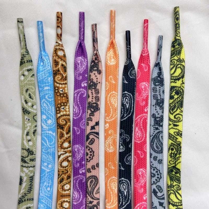 High Quality Cashew Flowers Shoelaces 120/140 cm Women Men Red Black Blue Hand-painted Sports Casual Basketball Shoes Laces
High Quality Cashew Flowers Shoelaces 120/140 cm Women Men Red Black Blue Hand-painted Sports Casual Basketball Shoes Laces