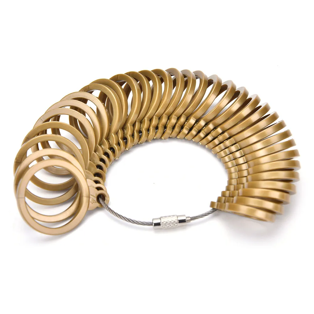 1 Set 32 Pcs Finger Ring Gauge Sizer EU 43-74 Jewelry Making Size Measuring Tools Set For Jewelry Accessories Tool
1 Set 32 Pcs Finger Ring Gauge Sizer EU 43-74 Jewelry Making Size Measuring Tools Set For Jewelry Accessories Tool