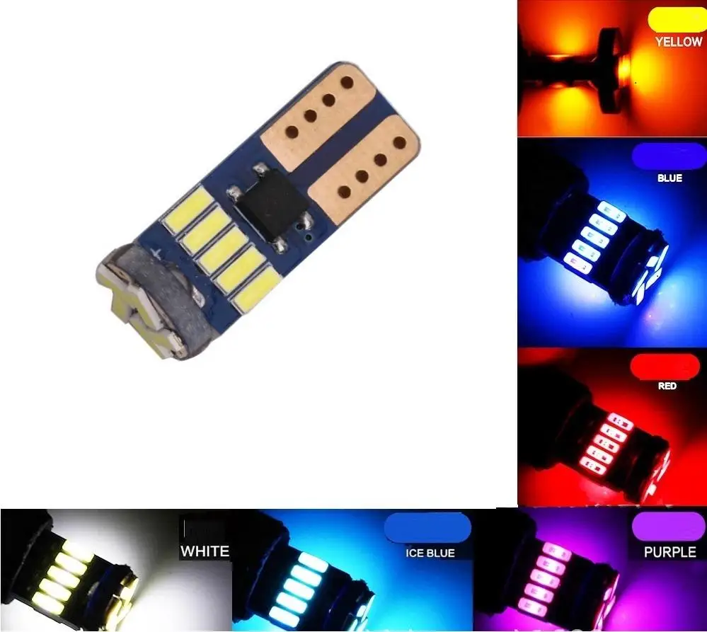1PCS T10 W5W LED Bulb 15SMD 4014 12V 6000K Car Interior Map Dome Lights Parking Light Auto Signal Lamps For Car Accessories
1PCS T10 W5W LED Bulb 15SMD 4014 12V 6000K Car Interior Map Dome Lights Parking Light Auto Signal Lamps For Car Accessories