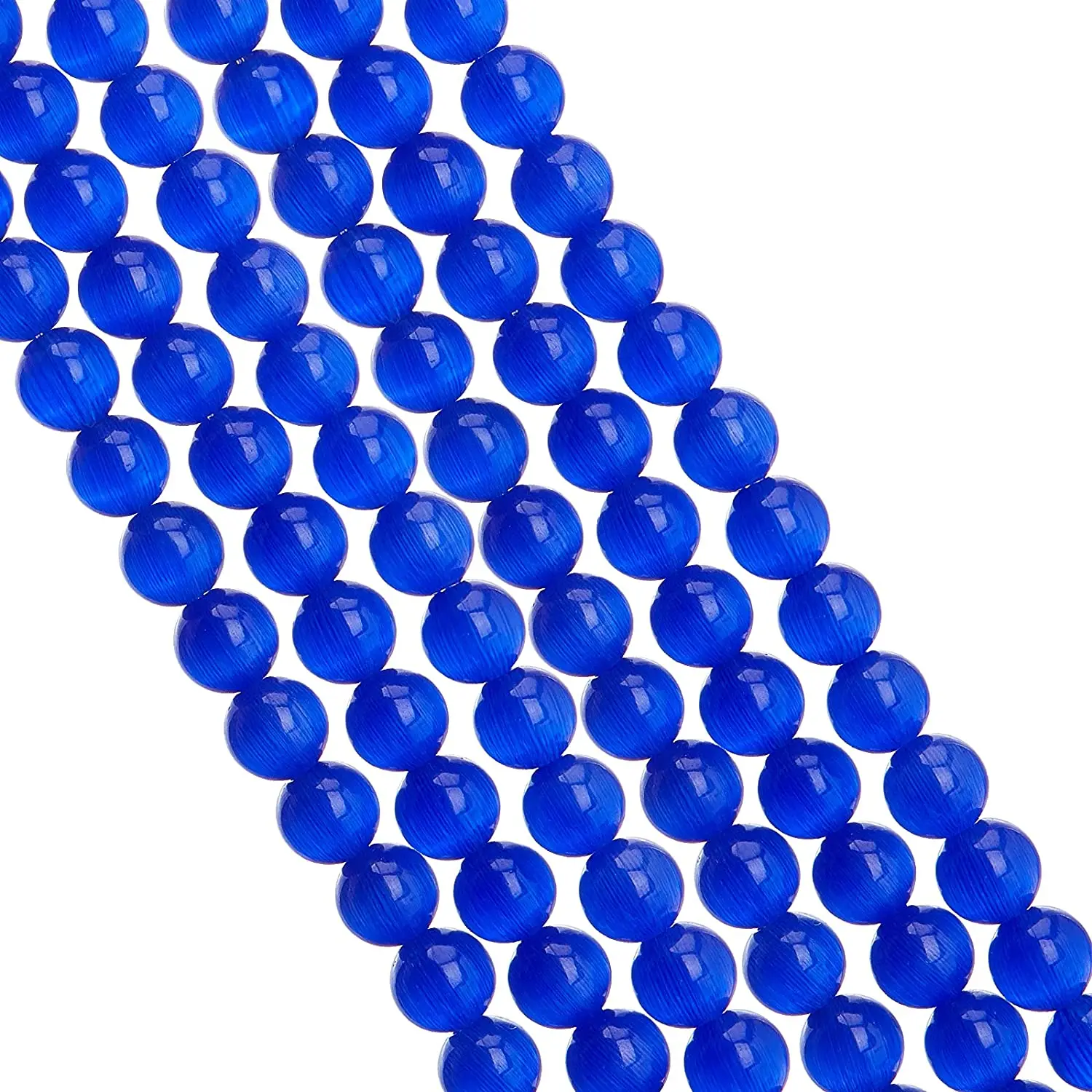 About 147 Pcs Cat Eye Glass Beads, 8mm Round Beads Spacer, Loose Beads for Bracelet Necklace Earring Jewelry Making- Medium Blue
About 147 Pcs Cat Eye Glass Beads, 8mm Round Beads Spacer, Loose Beads for Bracelet Necklace Earring Jewelry Making- Medium Blue