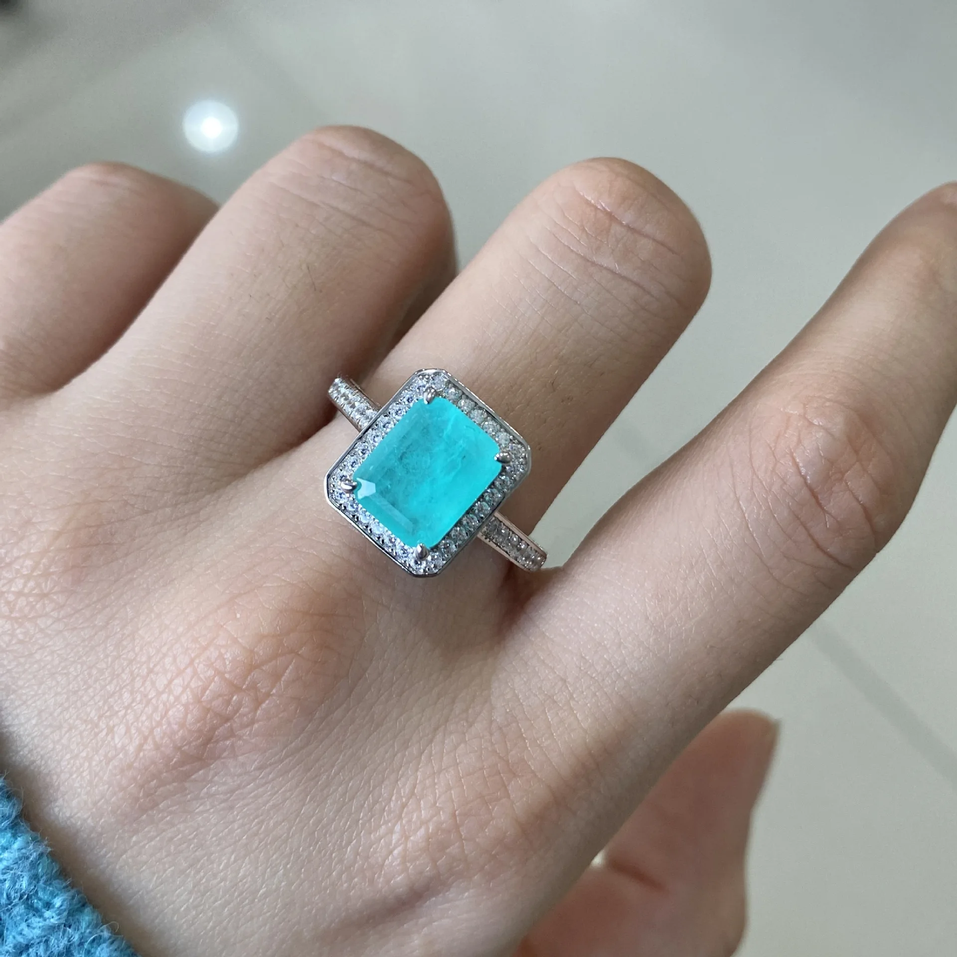 Shipei 925 Sterling Silver Paraiba Tourmaline Gemstone Wedding Engagement Fine Jewelry Vintage Ring For Women Gifts Wholesale
Shipei 925 Sterling Silver Paraiba Tourmaline Gemstone Wedding Engagement Fine Jewelry Vintage Ring For Women Gifts Wholesale