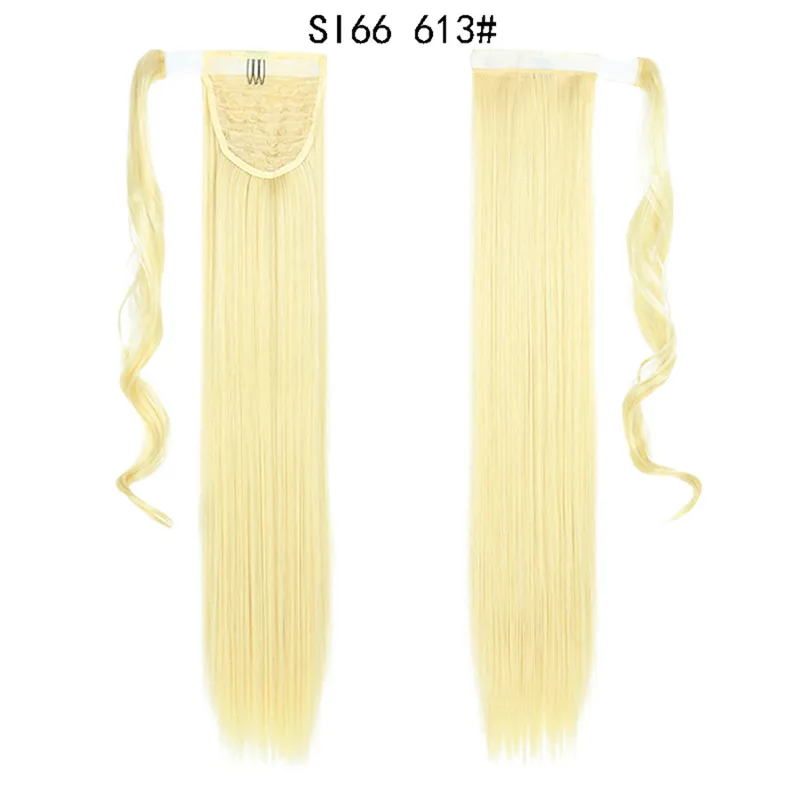 Ponytail Extensions Wrap Around Synthetic Pony Tail Hair Piece Black Brown Blonde Long Straight Clip In Hairpiece Heat Resistant
Ponytail Extensions Wrap Around Synthetic Pony Tail Hair Piece Black Brown Blonde Long Straight Clip In Hairpiece Heat Resistant