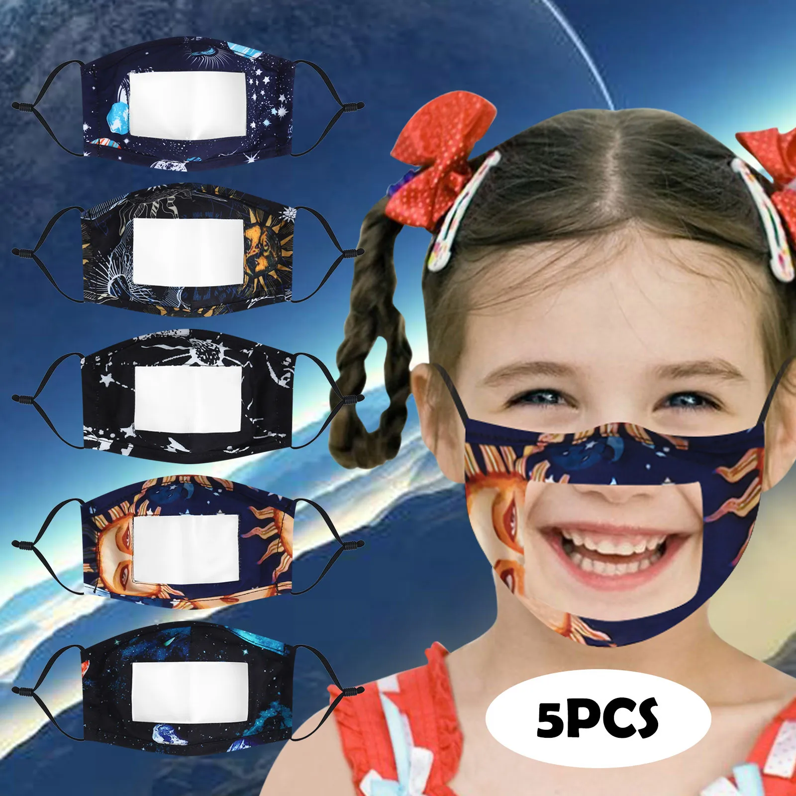 Fashion Kids Transparent Mask Smile Communicator Face Mask Clear Mouth Expression Lip Reading Mask 5PCS Reusable Child Masks A40
Fashion Kids Transparent Mask Smile Communicator Face Mask Clear Mouth Expression Lip Reading Mask 5PCS Reusable Child Masks A40