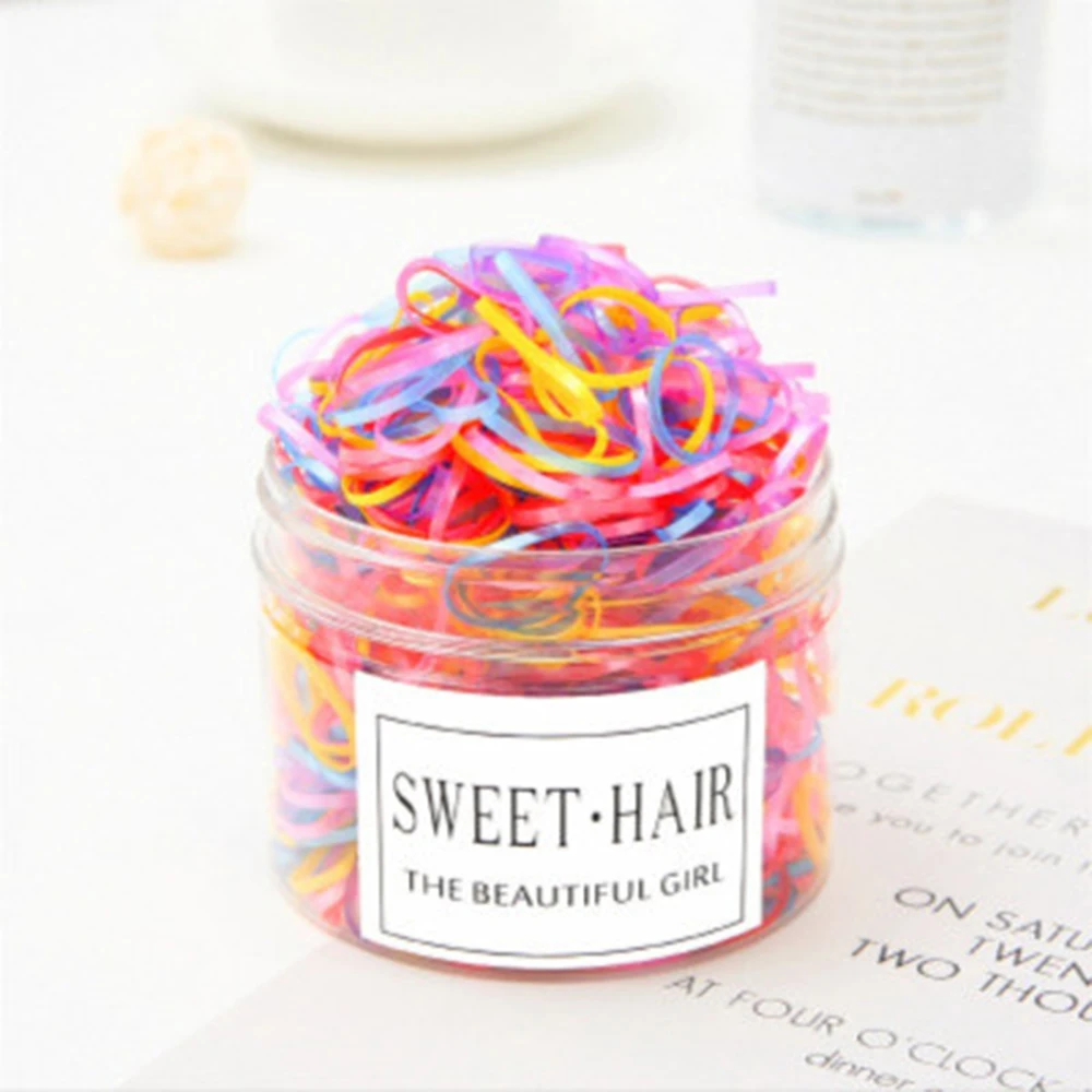 New 500PCS/Lot Thickened Disposable Children Baby TPU Hair Holder Rubber Bands Elastic Hair Band Girl Tie Gum Hair Accessories
New 500PCS/Lot Thickened Disposable Children Baby TPU Hair Holder Rubber Bands Elastic Hair Band Girl Tie Gum Hair Accessories