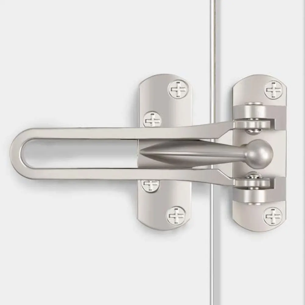 Swing Bar Lock Security Premium Solid Aluminium Alloy Door Lock Drill Swing Bar Home Reinforcement Lock For Swing-In Doors
Swing Bar Lock Security Premium Solid Aluminium Alloy Door Lock Drill Swing Bar Home Reinforcement Lock For Swing-In Doors