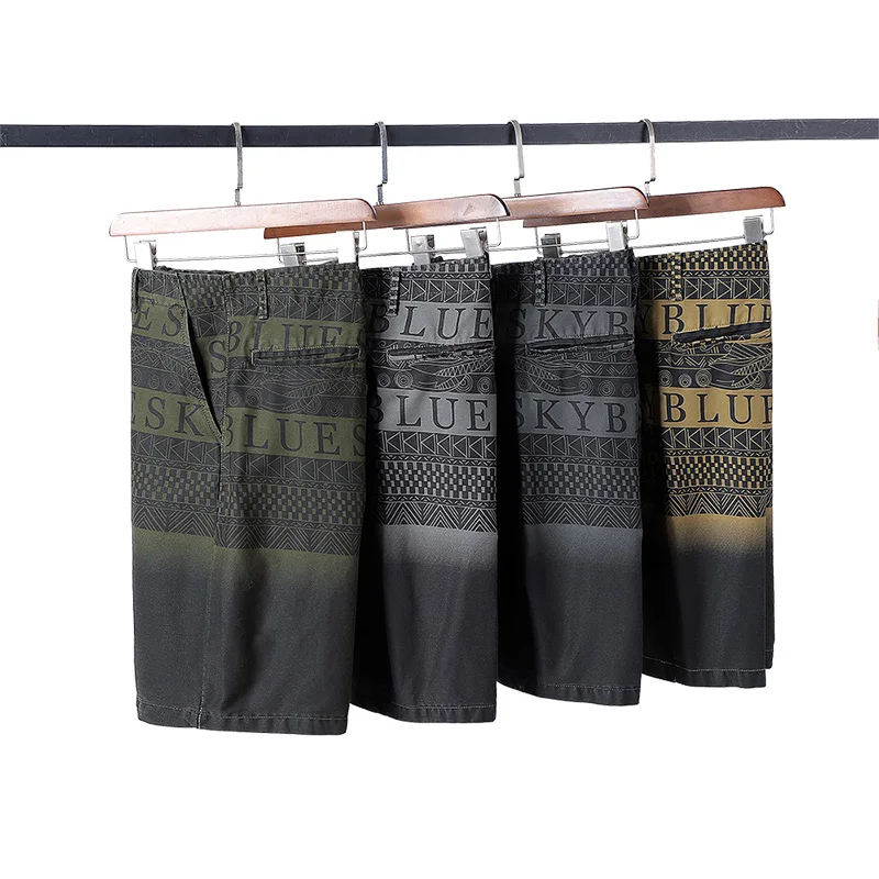 Huncher Male Shorts Smart Casual Mens Cotton Fashion Printed Shorts Plus Size Men's Outdoor Joggers Khaki Knee Length Shorts
Huncher Male Shorts Smart Casual Mens Cotton Fashion Printed Shorts Plus Size Men's Outdoor Joggers Khaki Knee Length Shorts