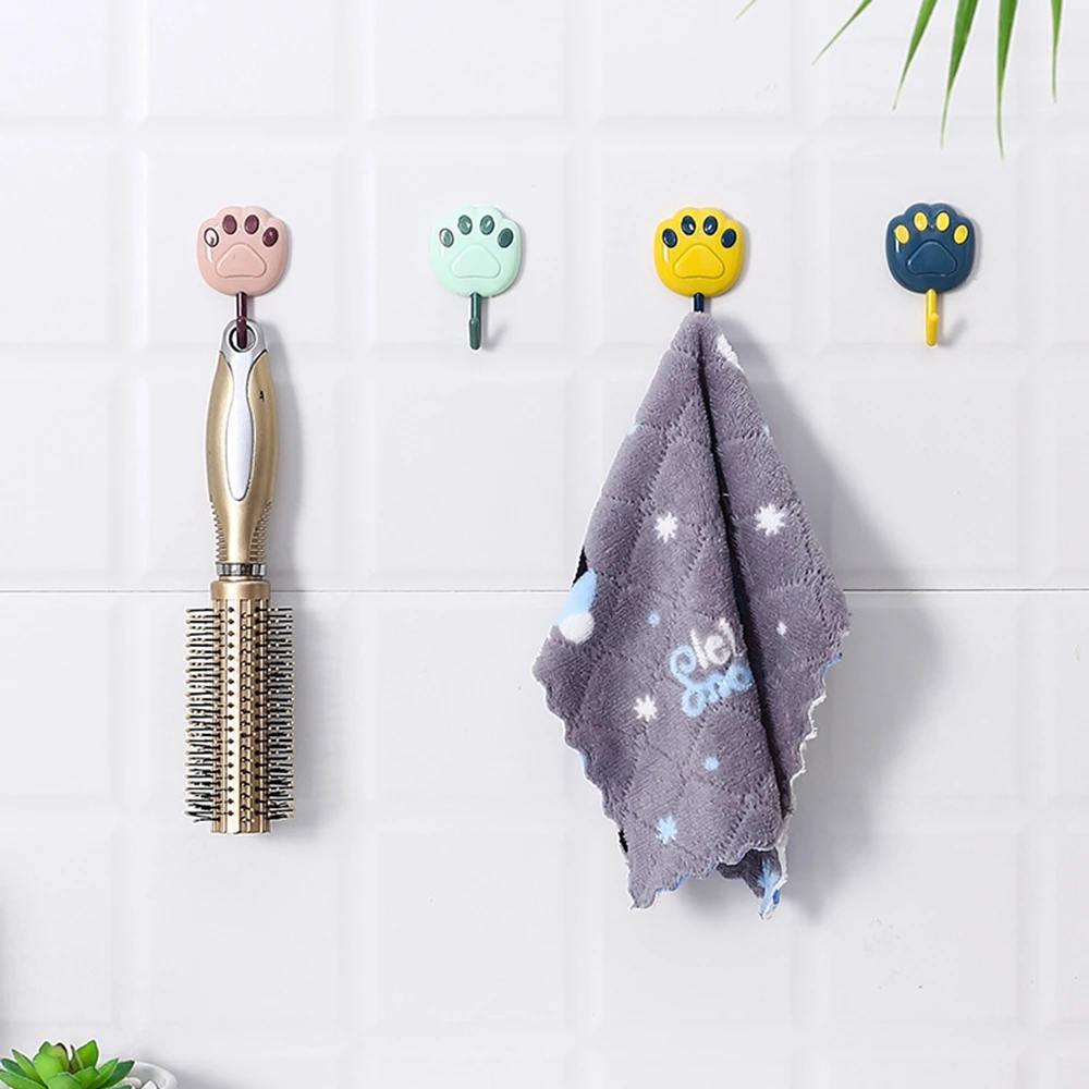 Creative Cat Paw Viscose Hook Multi-purpose Colorful S-Shaped Portable Hook Household Kitchen Bathroom Clothing Holder Tools
Creative Cat Paw Viscose Hook Multi-purpose Colorful S-Shaped Portable Hook Household Kitchen Bathroom Clothing Holder Tools