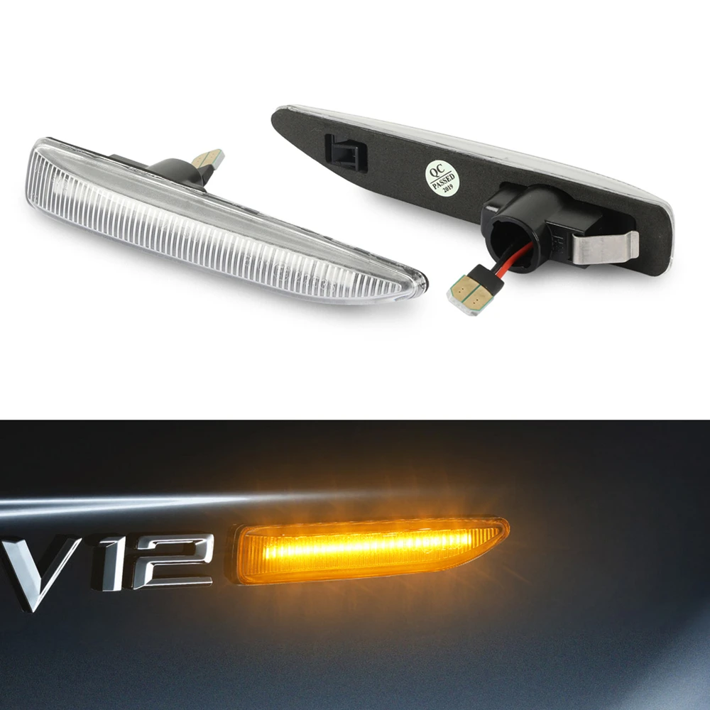 2PC Car LED Side Marker Light Dynamic Turn Signal Light For BMW 7-Series E65 E66 E67 E68 2001 2002 2003 2004 2005 2006 2007 2008
2PC Car LED Side Marker Light Dynamic Turn Signal Light For BMW 7-Series E65 E66 E67 E68 2001 2002 2003 2004 2005 2006 2007 2008