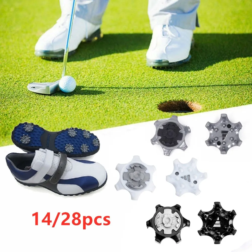 14/28pcs Durable Golf Shoe Spikes Cleats Screw-in Removal For FootJoy For THINtech Replacement Good Grip And Comfortable
14/28pcs Durable Golf Shoe Spikes Cleats Screw-in Removal For FootJoy For THINtech Replacement Good Grip And Comfortable