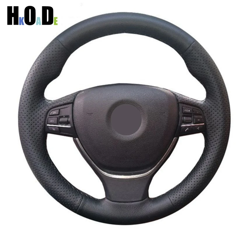 Hand-Stitched Black Artificial Leather Car Steering Wheel Cover for BMW 520i 528i 2012 - 2014 730Li 740Li 750Li F10
Hand-Stitched Black Artificial Leather Car Steering Wheel Cover for BMW 520i 528i 2012 - 2014 730Li 740Li 750Li F10