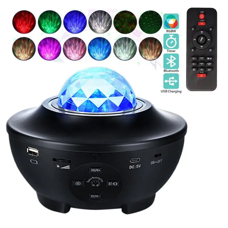 USB Colorful Star Atmosphere Light Projector Lamp Children Bedroom Star LED Night Light Bluetooth-compatible Projection Lamp
USB Colorful Star Atmosphere Light Projector Lamp Children Bedroom Star LED Night Light Bluetooth-compatible Projection Lamp
