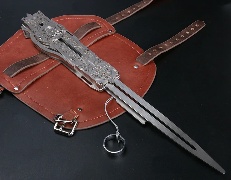 New Metal Different style blade Hidden Blade Sleeve sword Action Figure Hidden Blade Edward Weapons Sleeves swords can ejection
New Metal Different style blade Hidden Blade Sleeve sword Action Figure Hidden Blade Edward Weapons Sleeves swords can ejection