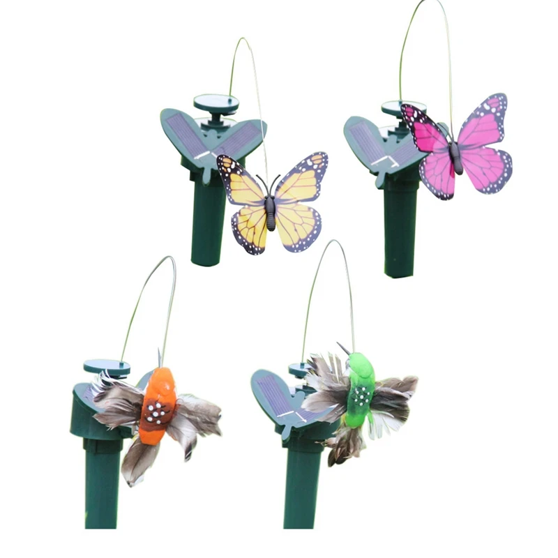 4Pack Solar Powered Flying Butterfly Bird Sunflower Outdoor Yard Garden Stake Ornament Vivid Garden Decoration
4Pack Solar Powered Flying Butterfly Bird Sunflower Outdoor Yard Garden Stake Ornament Vivid Garden Decoration