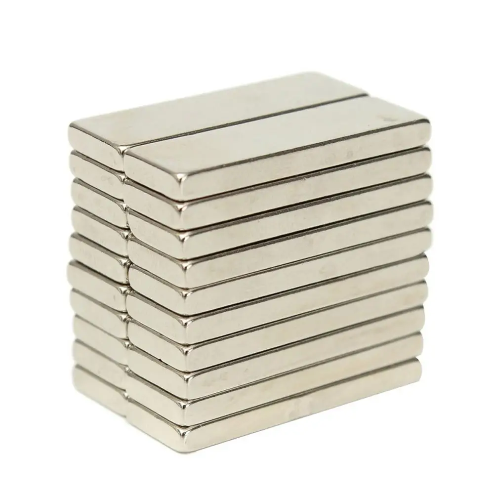 20Pcs 30x10x3mm N50 NdFeB Magnetic Materials Strong Rare Earth Bar Block Shape Neodymium Magnets 
20Pcs 30x10x3mm N50 NdFeB Magnetic Materials Strong Rare Earth Bar Block Shape Neodymium Magnets