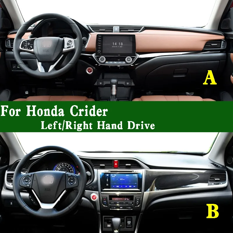 For Honda Crider GJ5 GJ7 FS1 FS4 Dashmat Dashboard Cover Instrument Panel Sunscreen Protective Pad Dash Mat Carpet Ornaments
For Honda Crider GJ5 GJ7 FS1 FS4 Dashmat Dashboard Cover Instrument Panel Sunscreen Protective Pad Dash Mat Carpet Ornaments