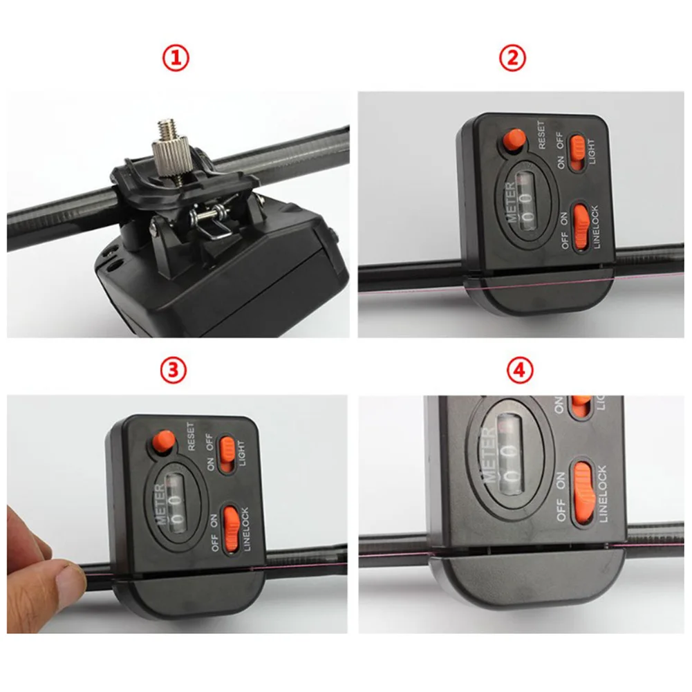 Fishing Line Counter Clip On Rod Meter Gauge Mechanical Manual Counting Outdoor Tackle Length Gauge Counter Tackle Fishing Tool
Fishing Line Counter Clip On Rod Meter Gauge Mechanical Manual Counting Outdoor Tackle Length Gauge Counter Tackle Fishing Tool