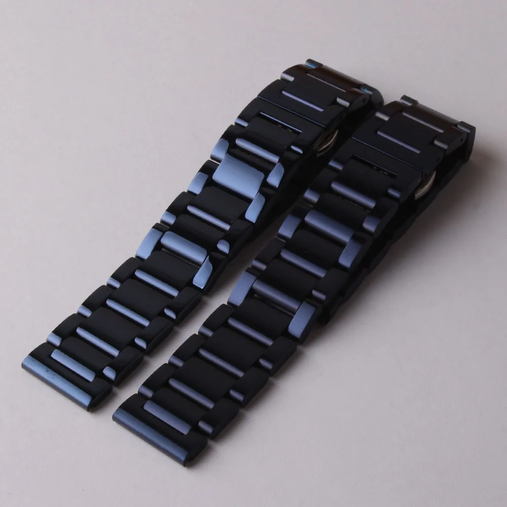 Stainless Steel Watchband Dark Blue Polished Unpolished metal Watch strap Accessories 18mm 19mm 20mm 21mm22mm for Samsung Huawei
Stainless Steel Watchband Dark Blue Polished Unpolished metal Watch strap Accessories 18mm 19mm 20mm 21mm22mm for Samsung Huawei