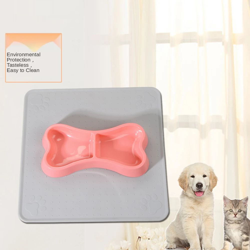 Square Pet Placemat Cat Dog Bowl Mat Silicone Pet Feeding Mat Leak-Proof Water Dispenser Mat Waterproof Non-Slip And Easy Clean
Square Pet Placemat Cat Dog Bowl Mat Silicone Pet Feeding Mat Leak-Proof Water Dispenser Mat Waterproof Non-Slip And Easy Clean