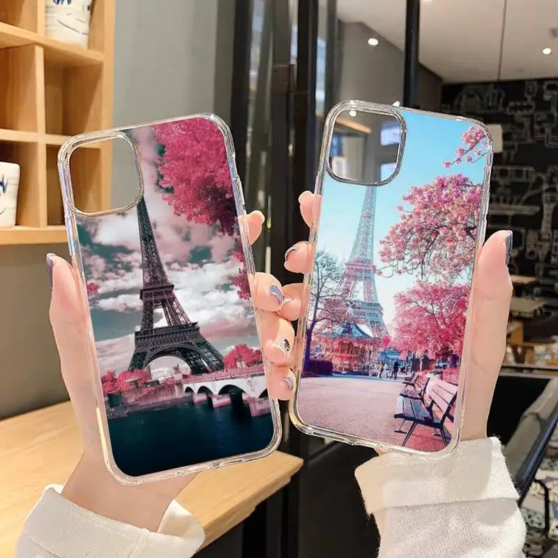 Romantic Paris Eiffel Tower Phone Case Transparent soft For iphone 5 5s 5c se 6 6s 7 8 11 12 plus mini x xs xr pro max
Romantic Paris Eiffel Tower Phone Case Transparent soft For iphone 5 5s 5c se 6 6s 7 8 11 12 plus mini x xs xr pro max