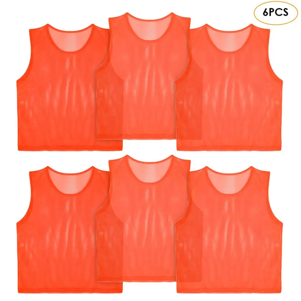 6/12 PCS Adults Soccer Pinnies Quick Drying Football Jerseys Vest Scrimmage Practice Sports Vest Breathable Team Training Bibs
6/12 PCS Adults Soccer Pinnies Quick Drying Football Jerseys Vest Scrimmage Practice Sports Vest Breathable Team Training Bibs